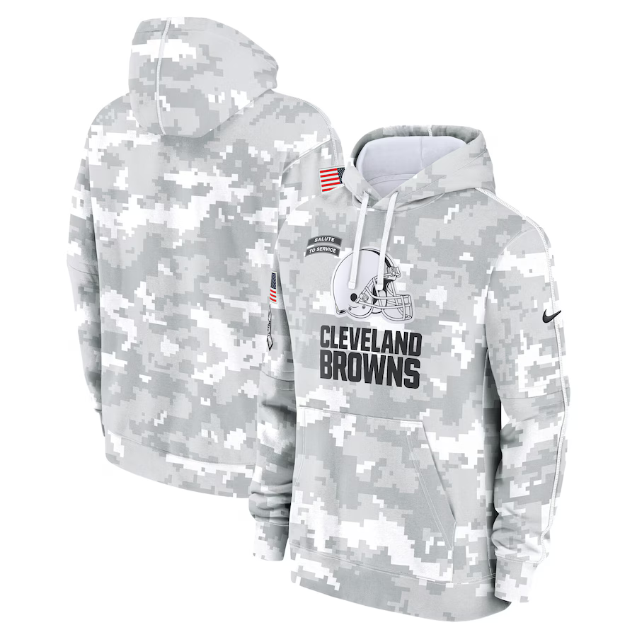 Youth Cleveland Browns 2024 Nike NFL hoodie->->